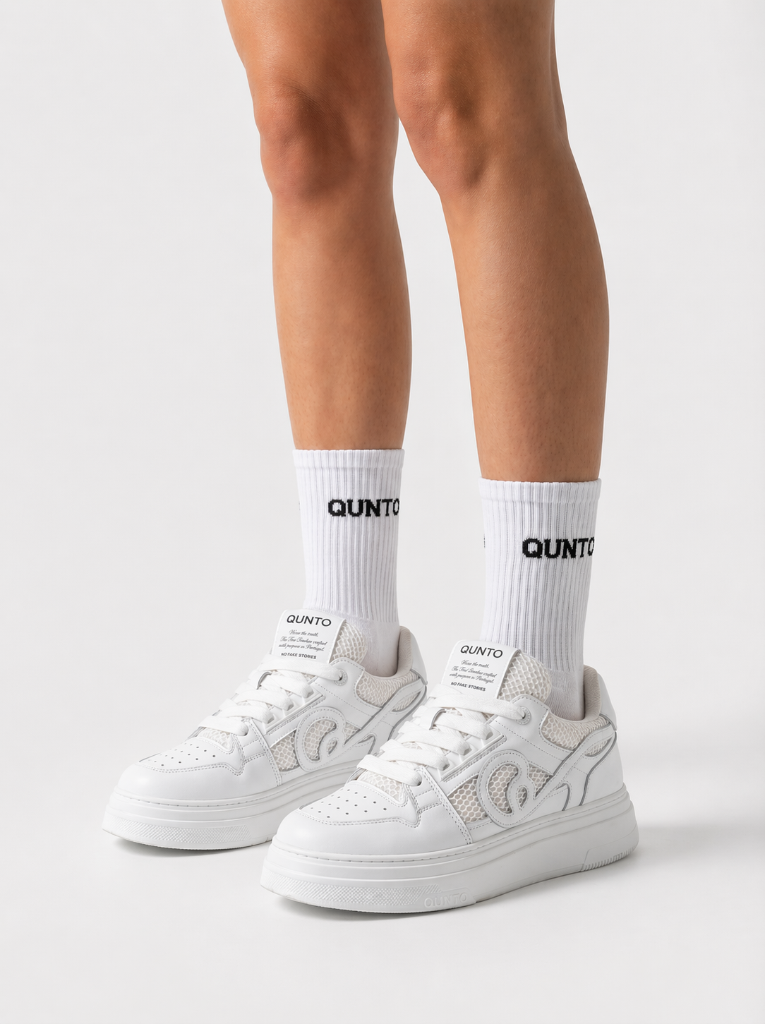 Black Logo Socks
