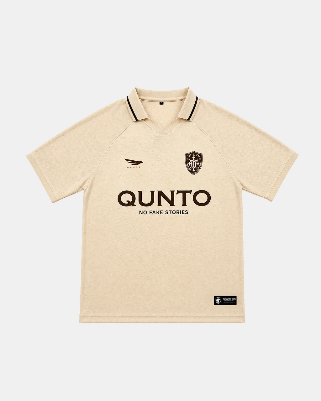 QUNTO Jersey Short Sleeve Cream