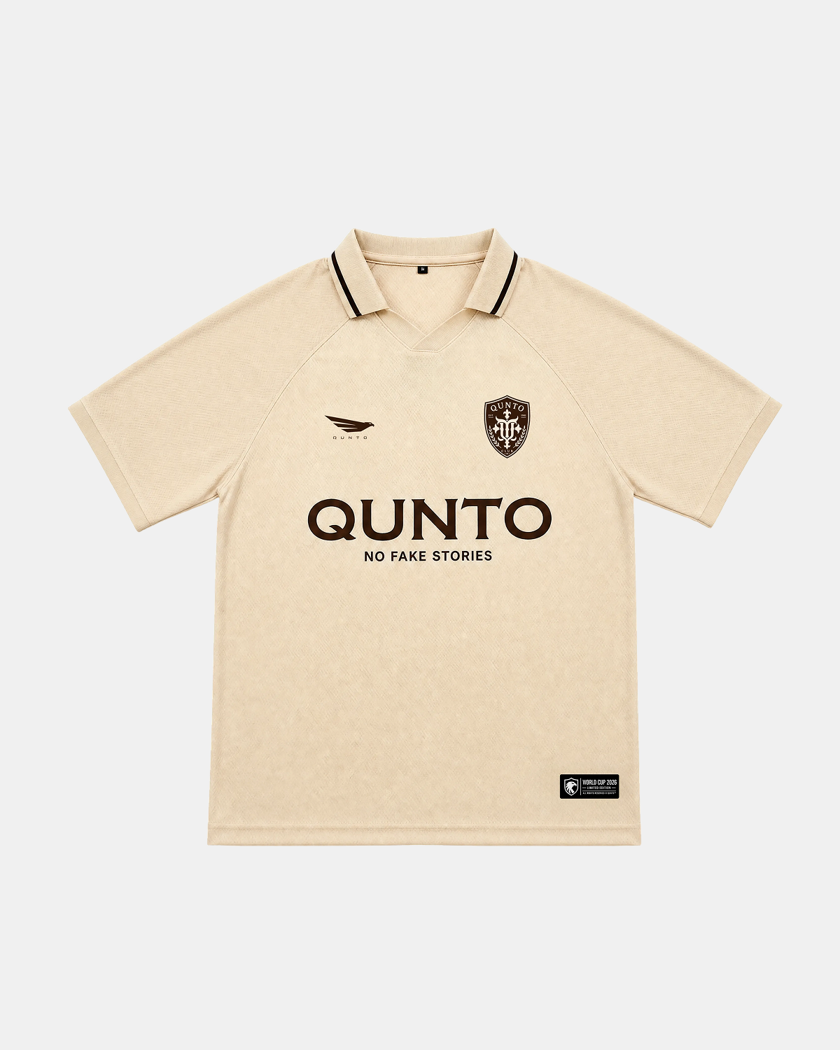 QUNTO Jersey Short Sleeve Cream