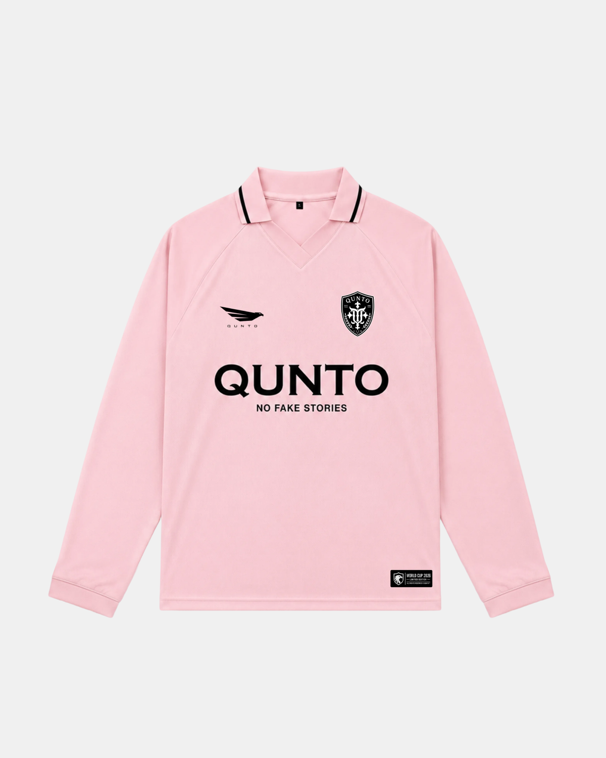 QUNTO Jersey Long Sleeve Pink