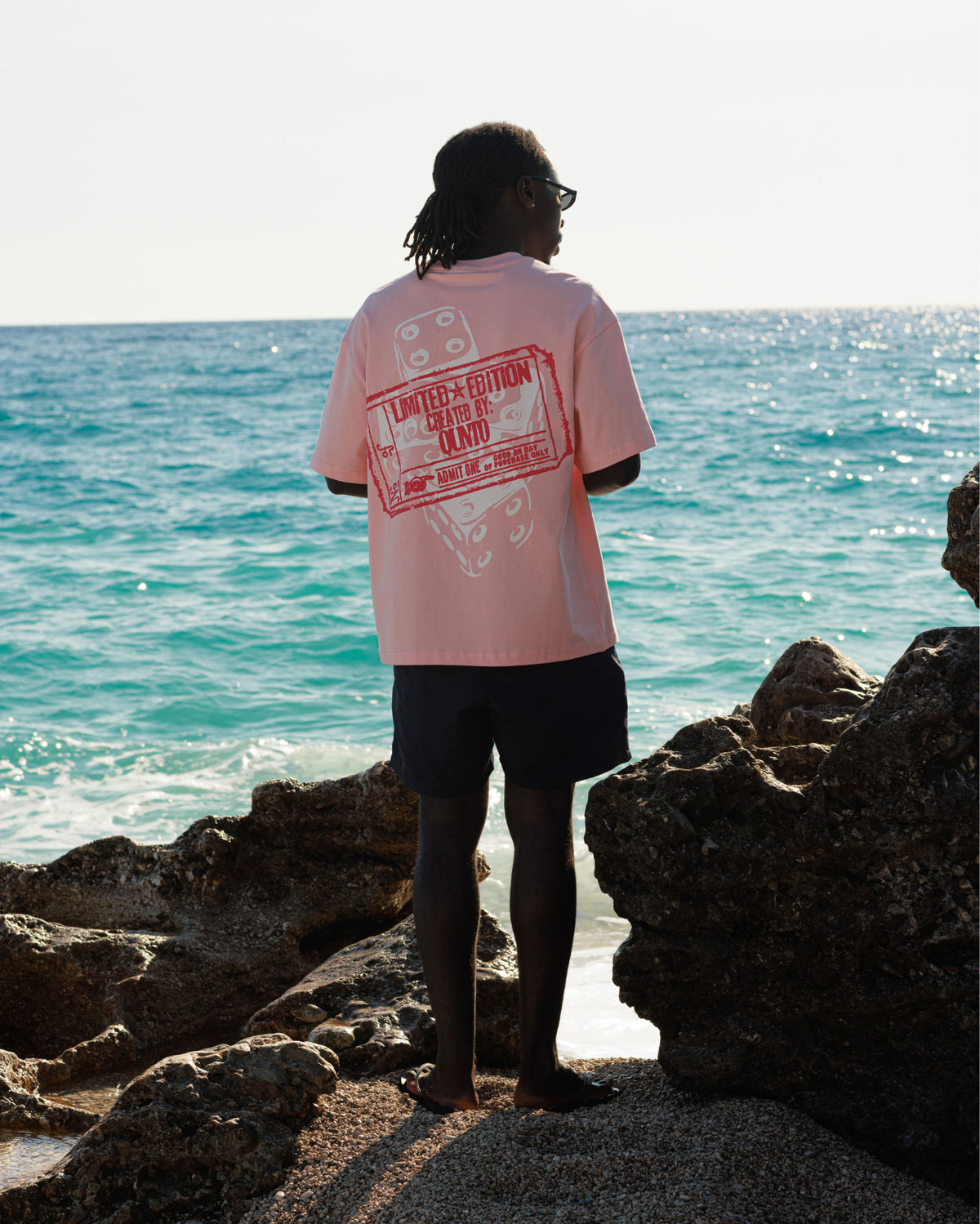 Casino Ticket T-Shirt / Pink