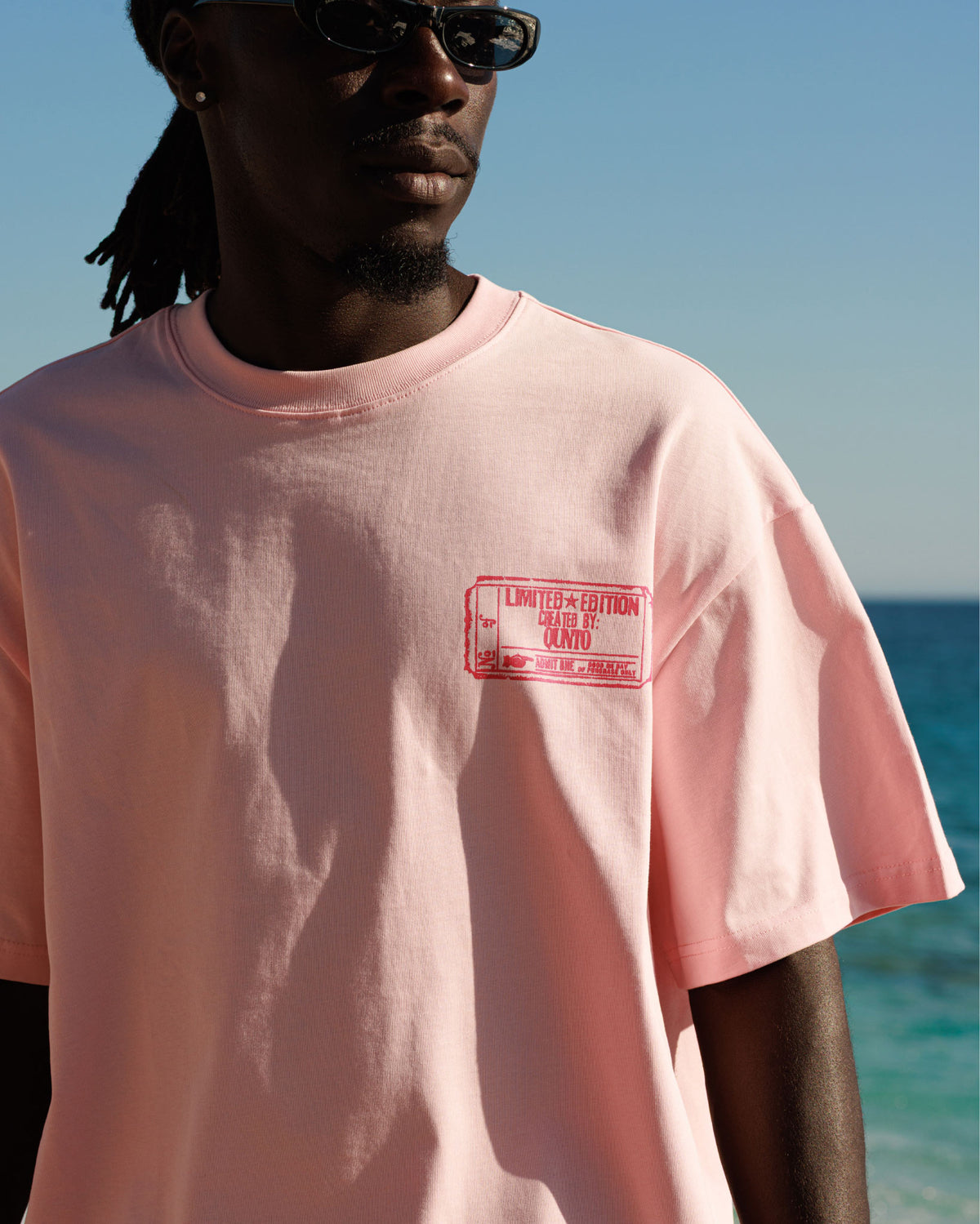 Casino Ticket T-Shirt / Pink