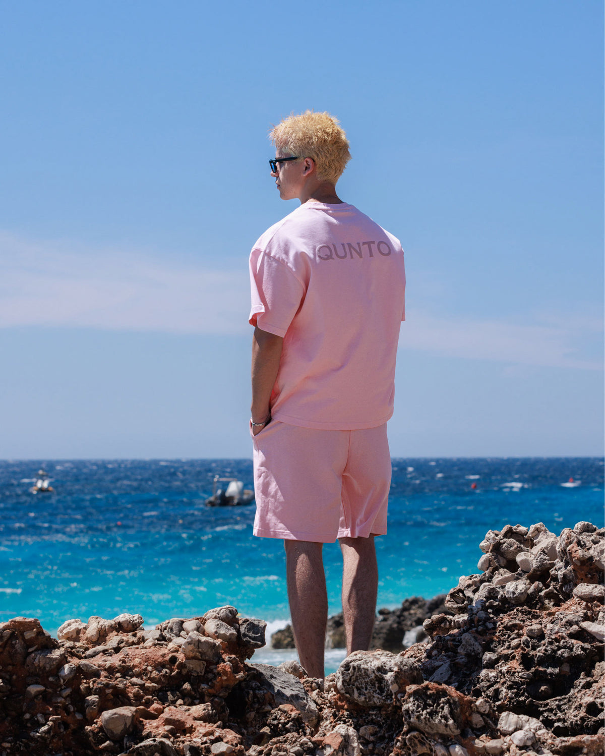 Logo Sweat Shorts / Pink