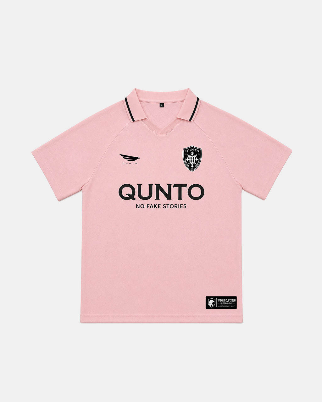 QUNTO Jersey Short Sleeve Pink