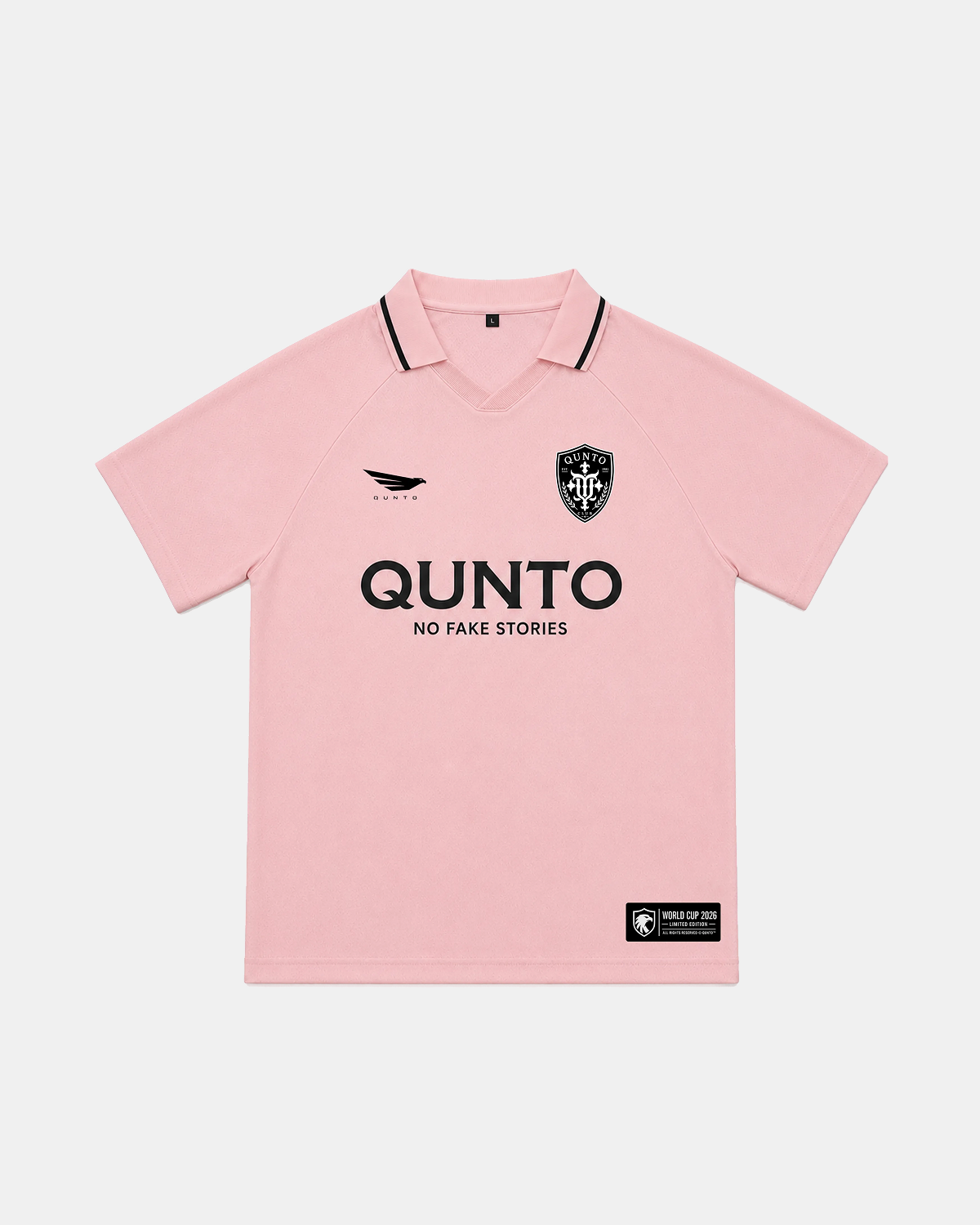 QUNTO Jersey Short Sleeve Pink