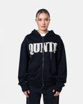 CLASSIC ZIPPER HOODIE BLACK