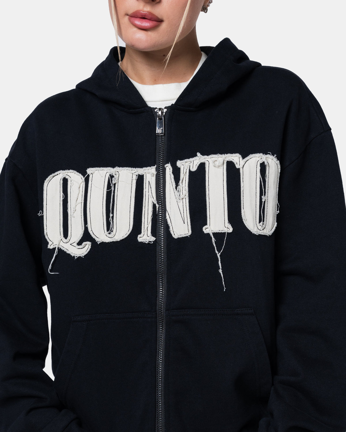 CLASSIC ZIPPER HOODIE BLACK