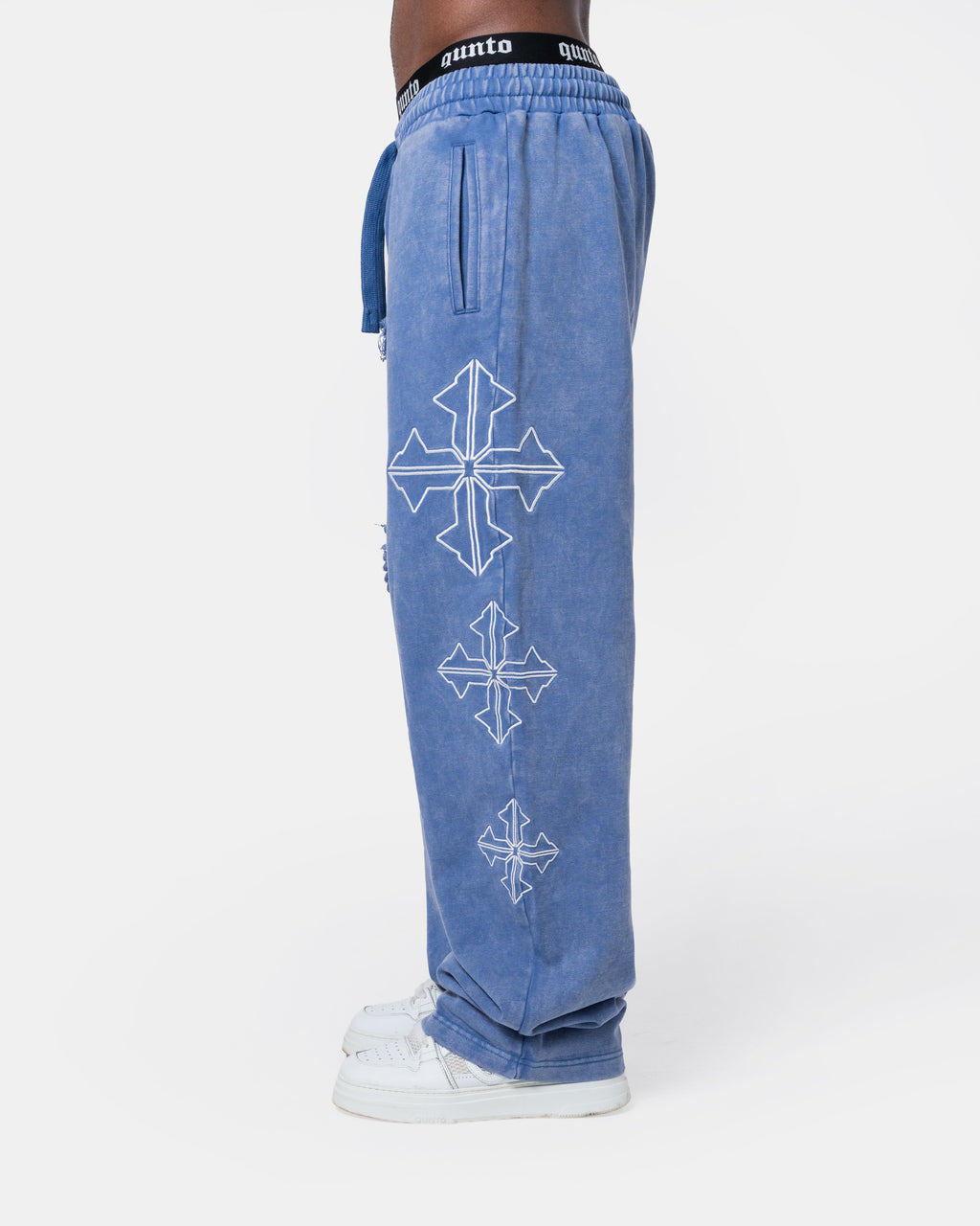 DESTROY PANTS BLUE