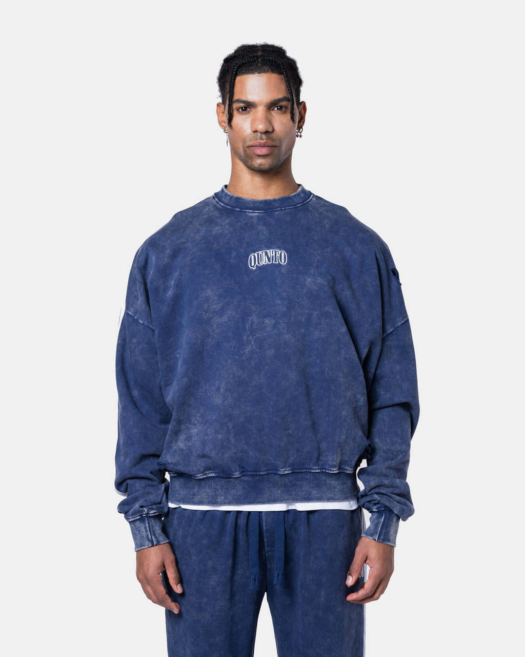 PIPES SWEATER BLUE