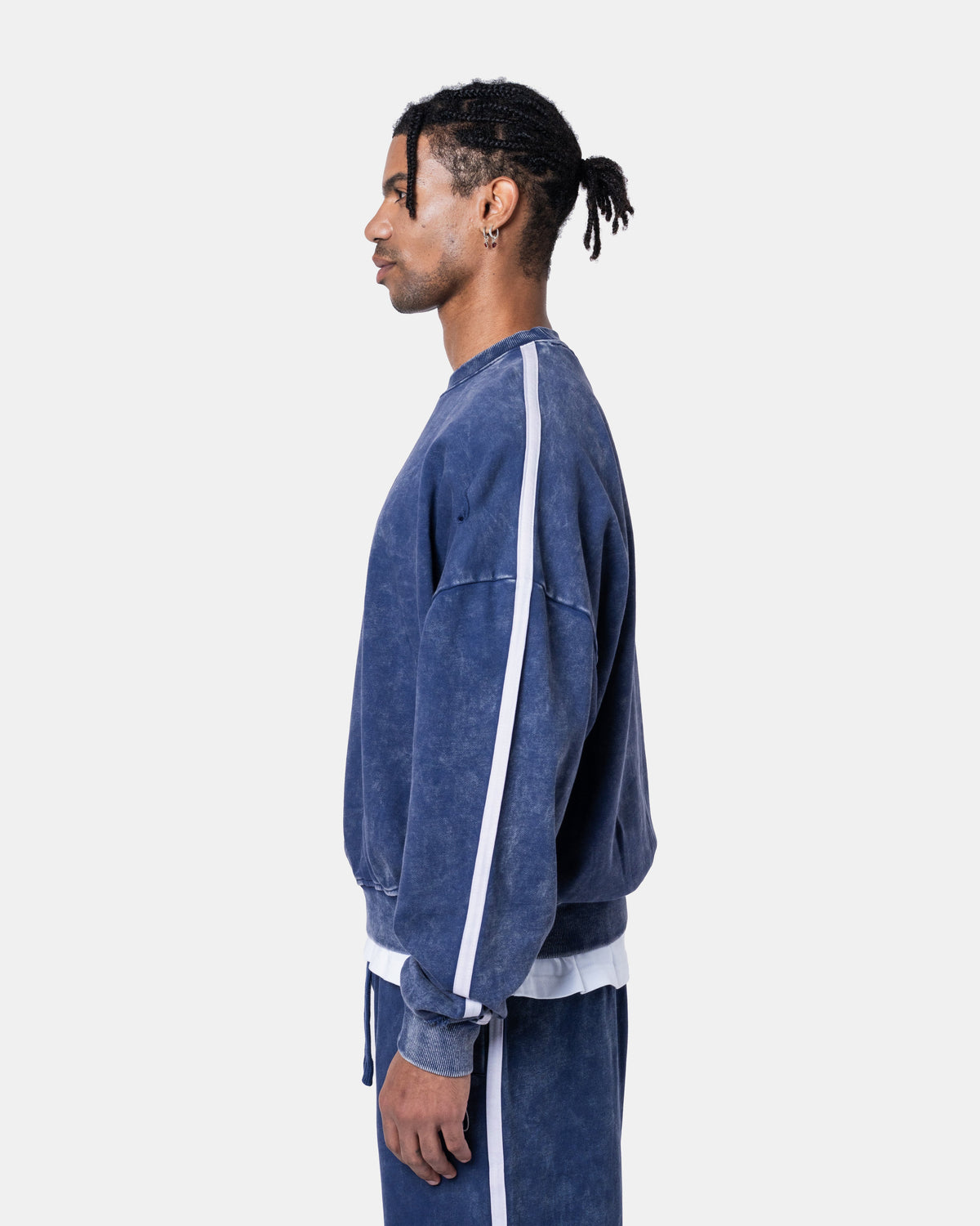 PIPES SWEATER BLUE