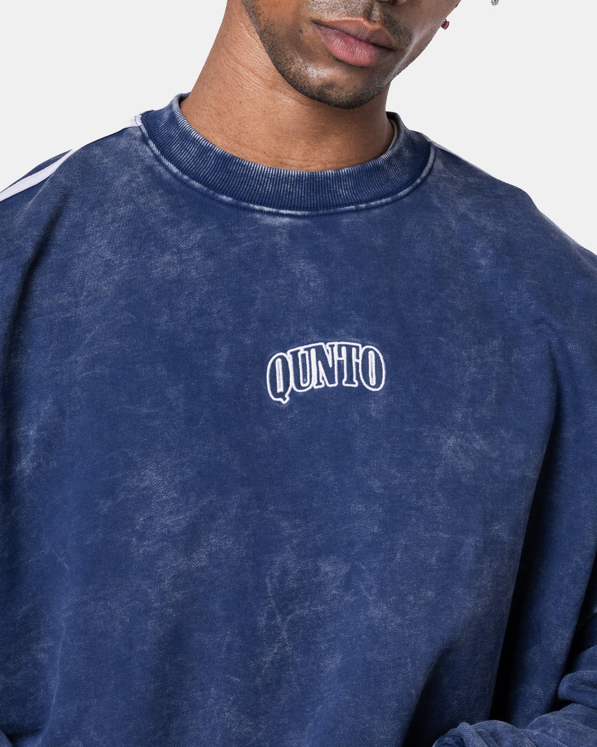 PIPES SWEATER BLUE