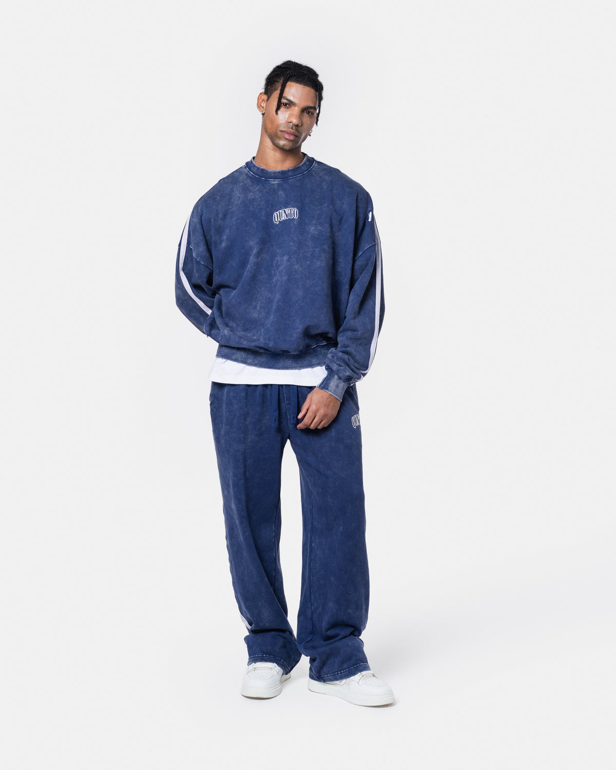 PIPES PANTS BLUE