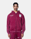DESTROY ZIPPER HOODIE RED