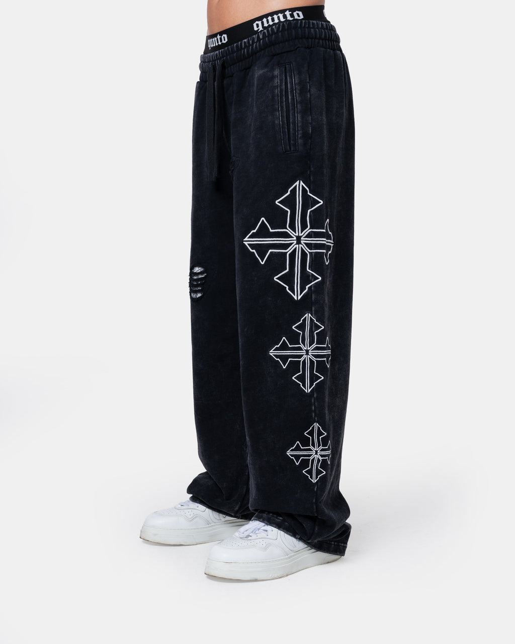 DESTROY PANTS BLACK