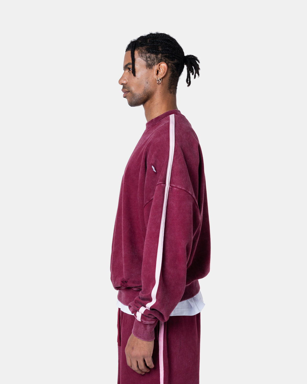 PIPES SWEATER RED
