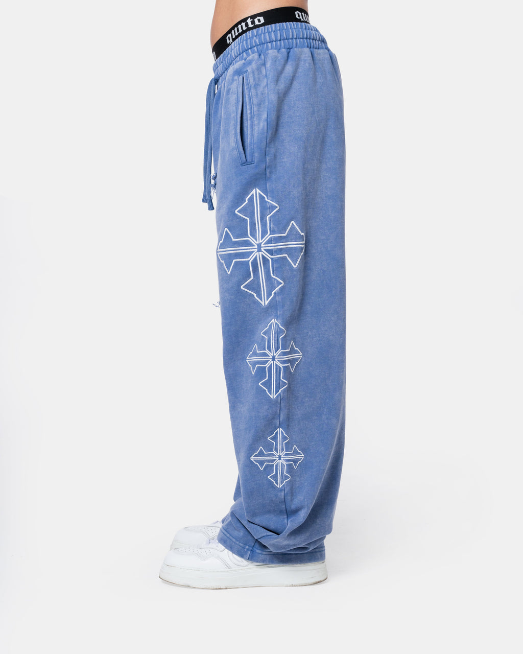 DESTROY PANTS BLUE