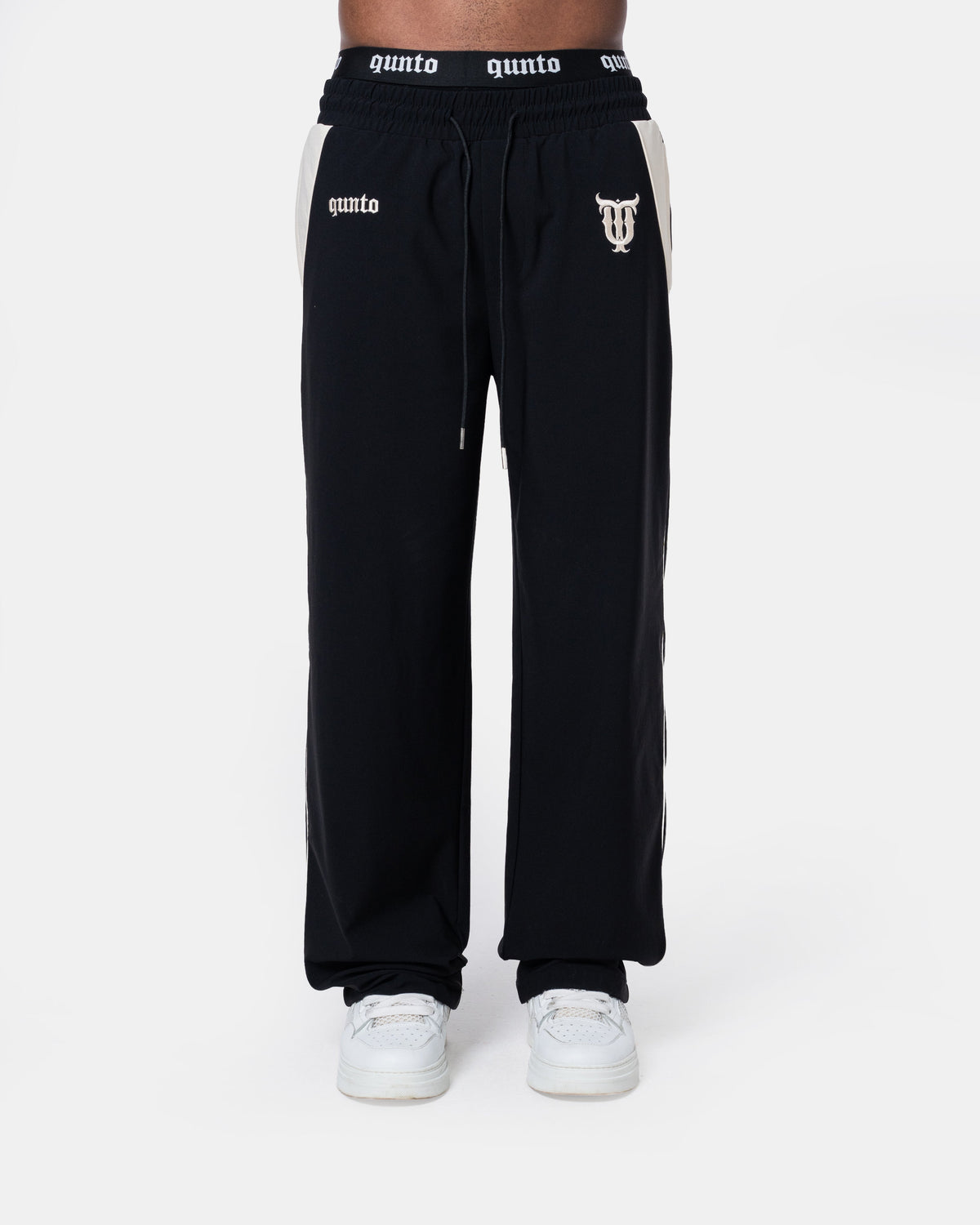 VINTAGE TRACK PANTS BLACK