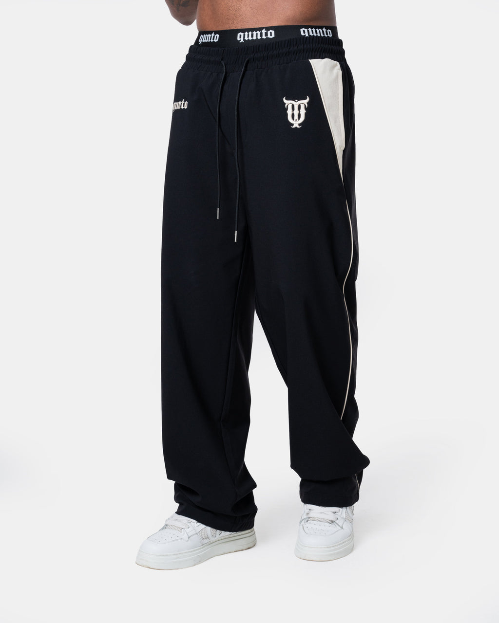 VINTAGE TRACK PANTS BLACK