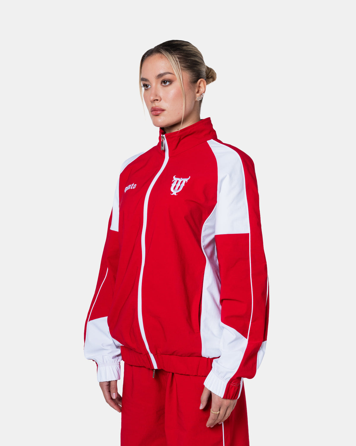 VINTAGE TRACK JACKET RED