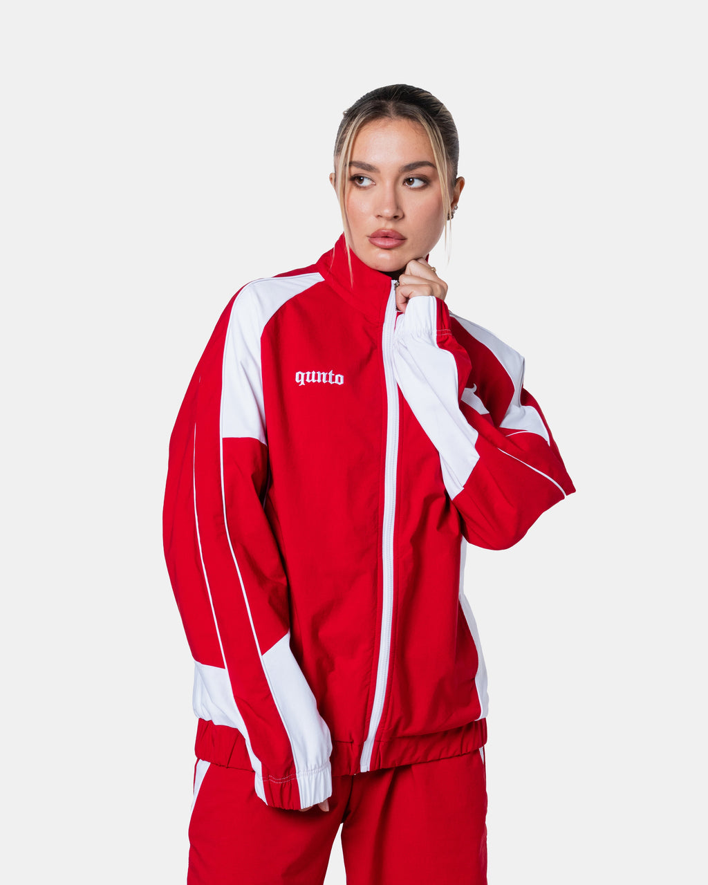 VINTAGE TRACK JACKET RED