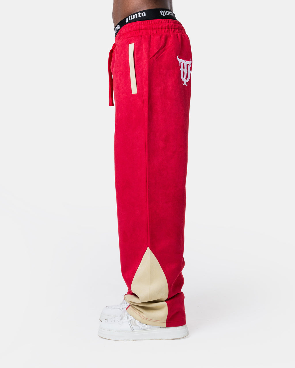 RED TRACK PANTS