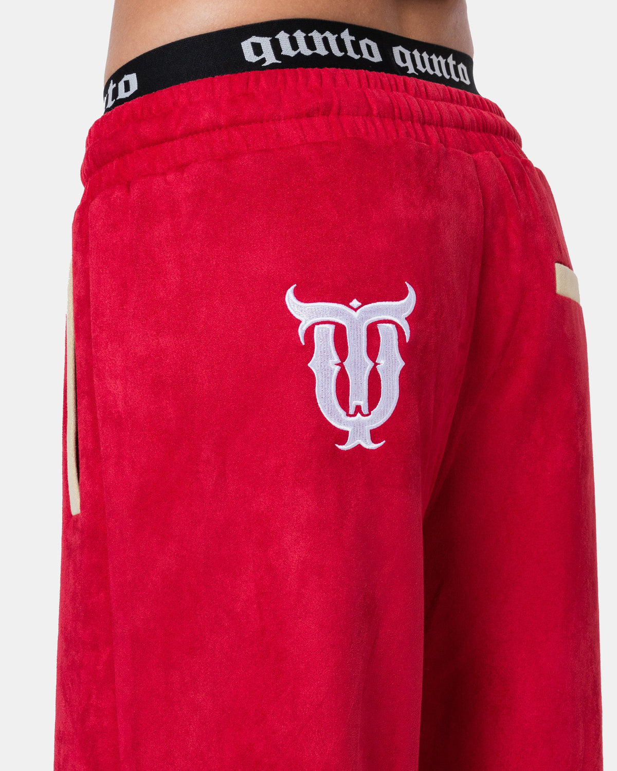 RED TRACK PANTS