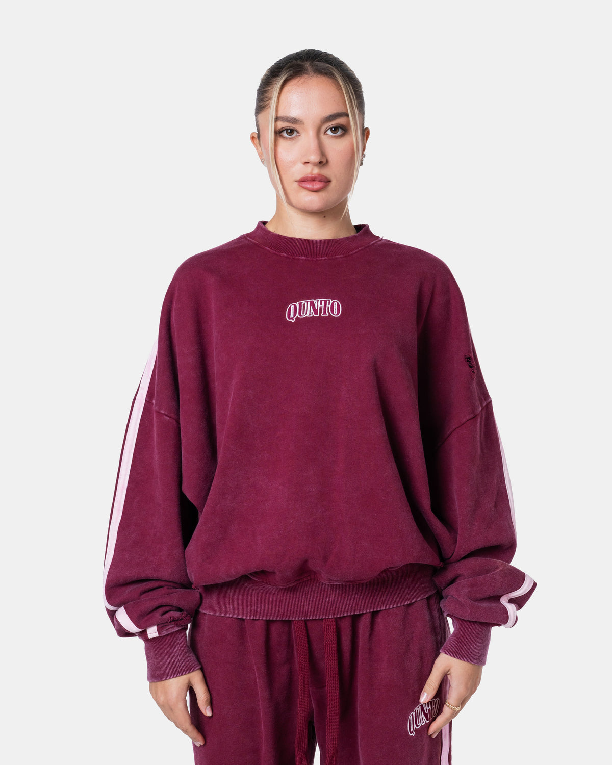 PIPES SWEATER RED