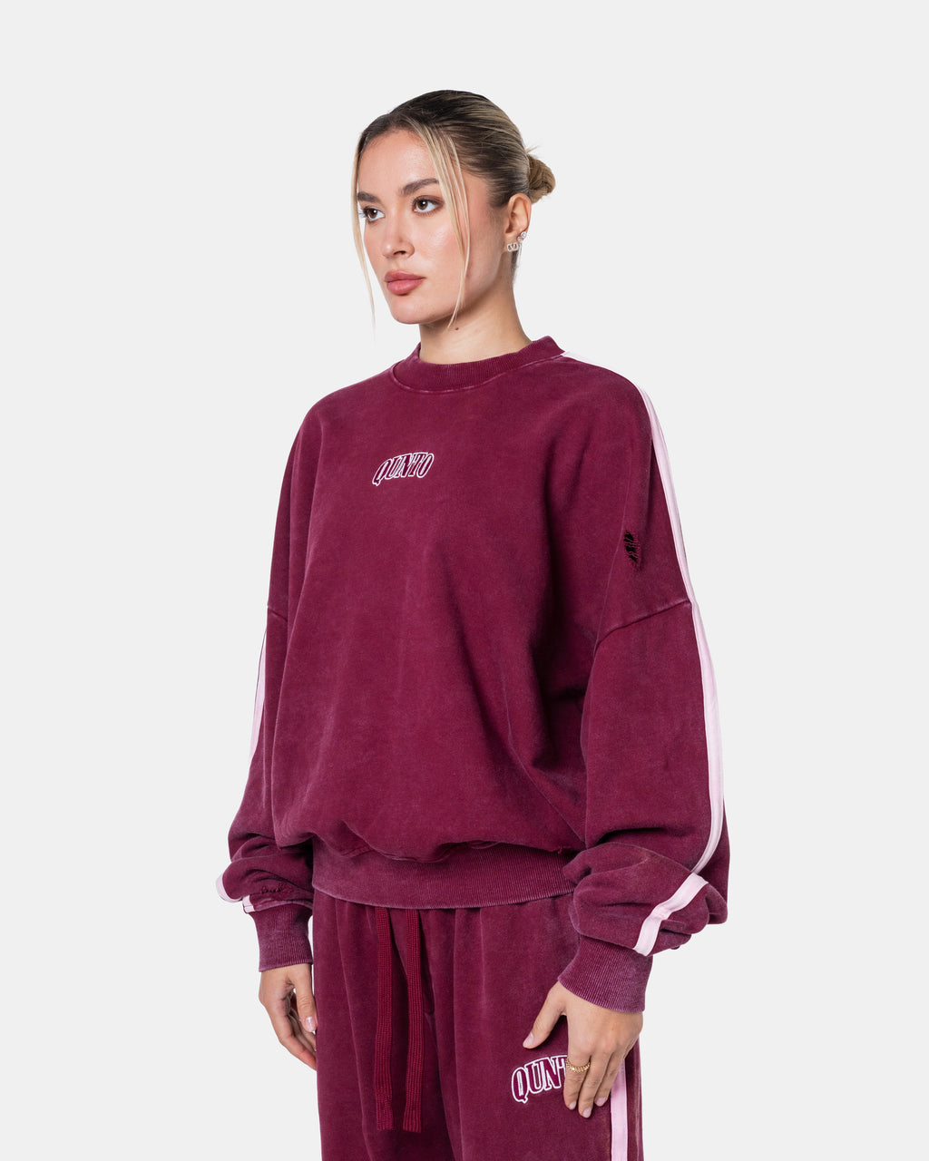 PIPES SWEATER RED