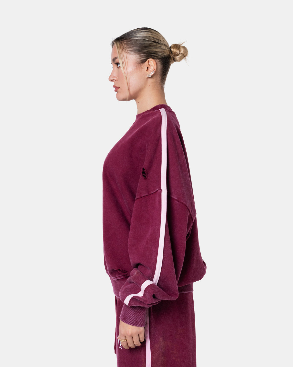 PIPES SWEATER RED