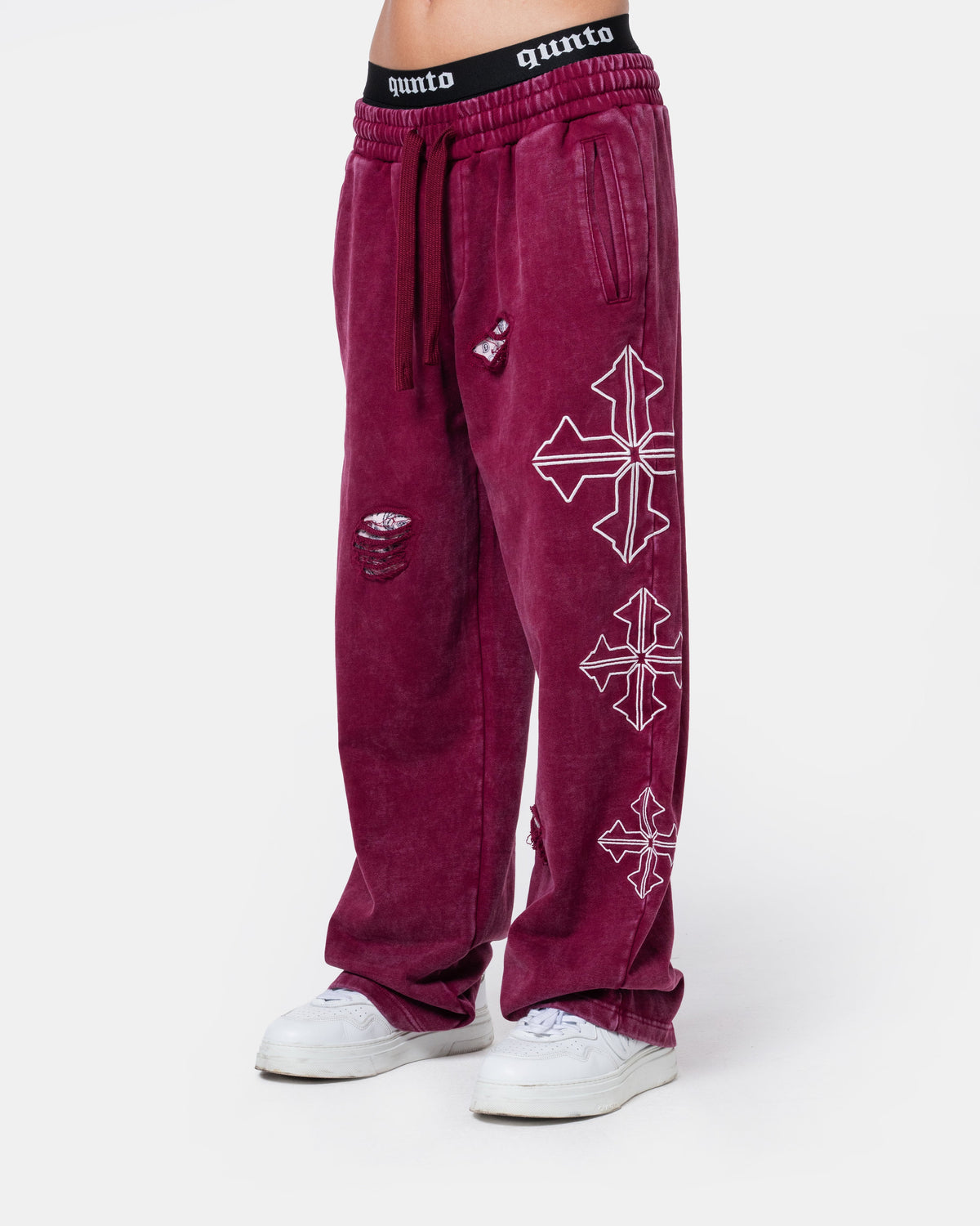 DESTROY PANTS RED