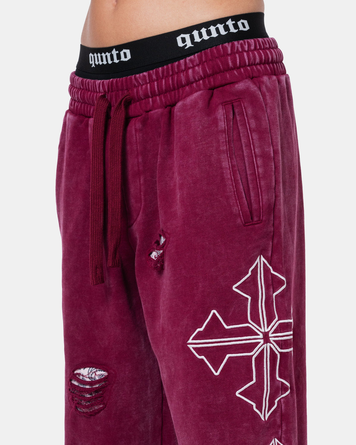 DESTROY PANTS RED
