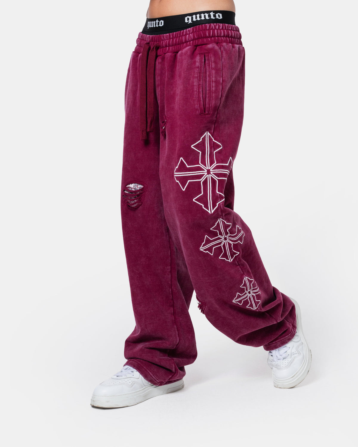 DESTROY PANTS RED