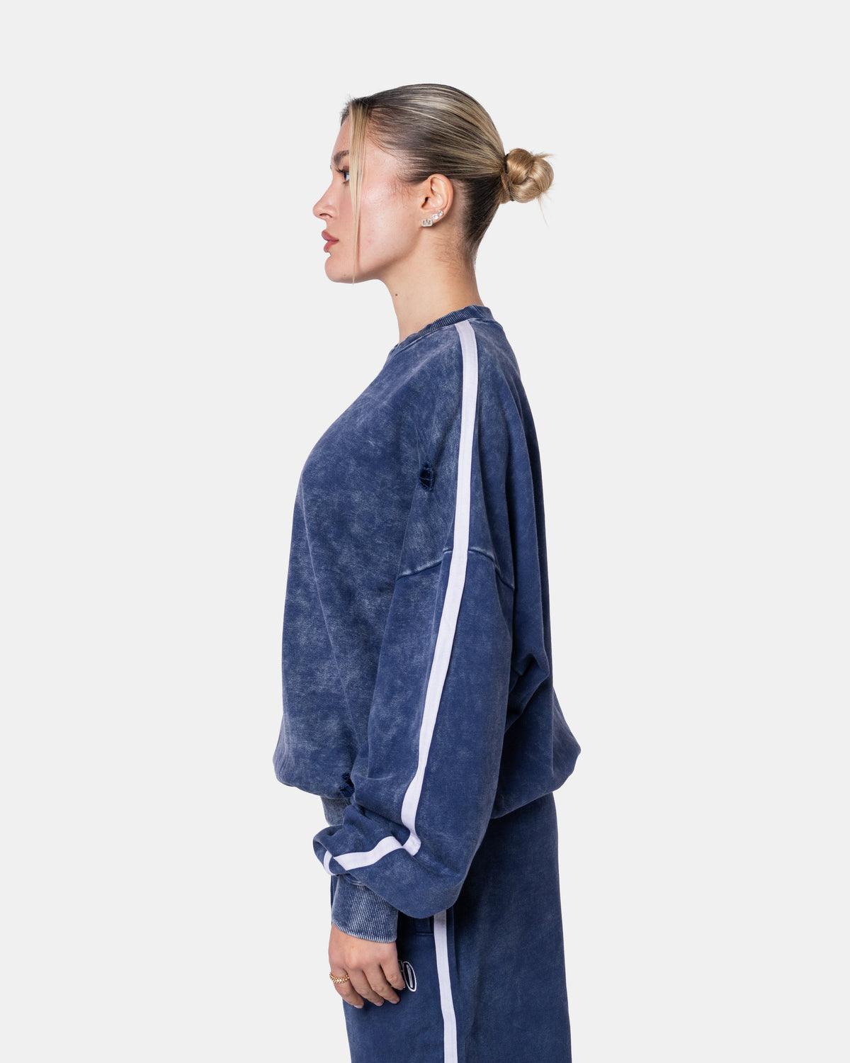 PIPES SWEATER BLUE