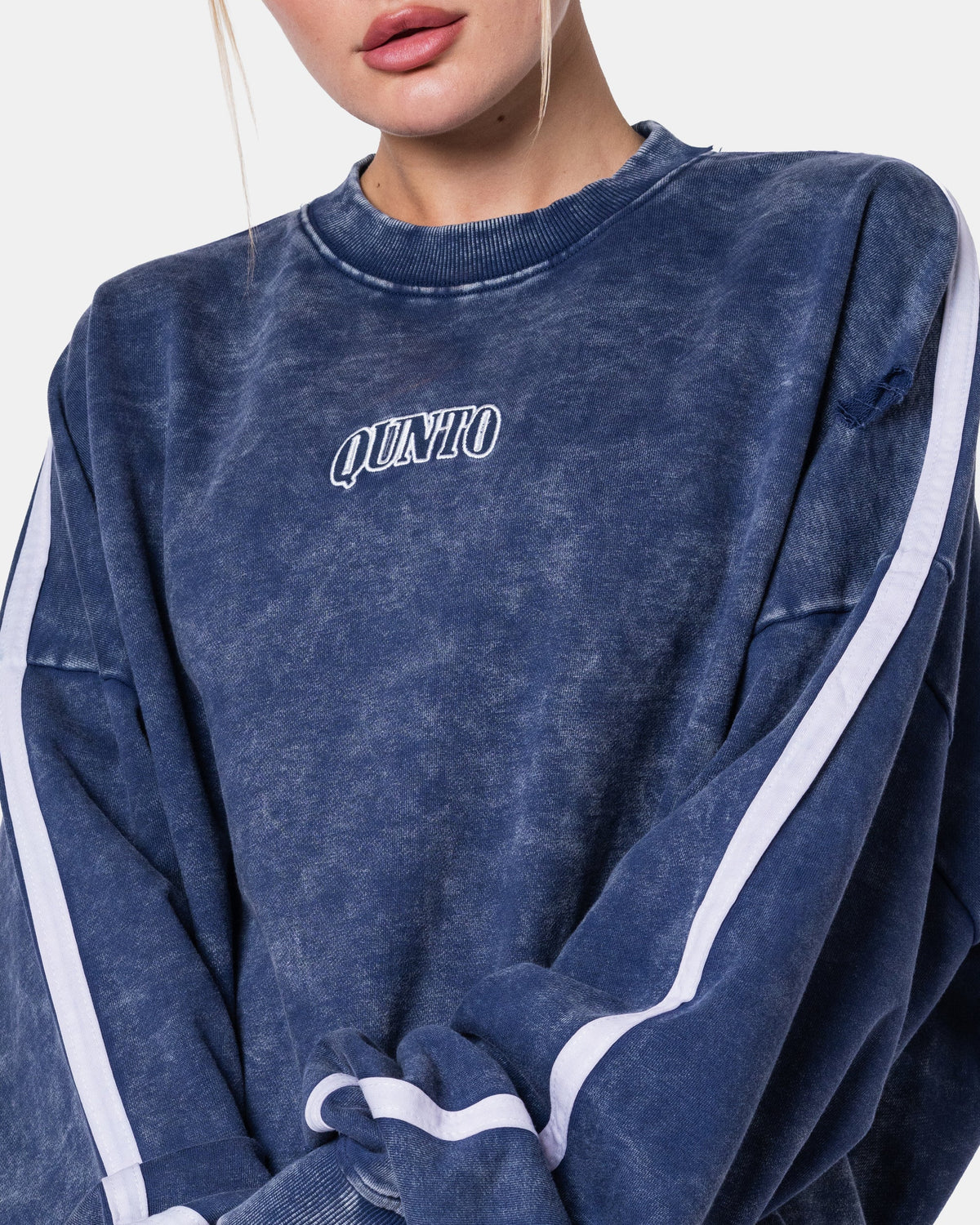 PIPES SWEATER BLUE