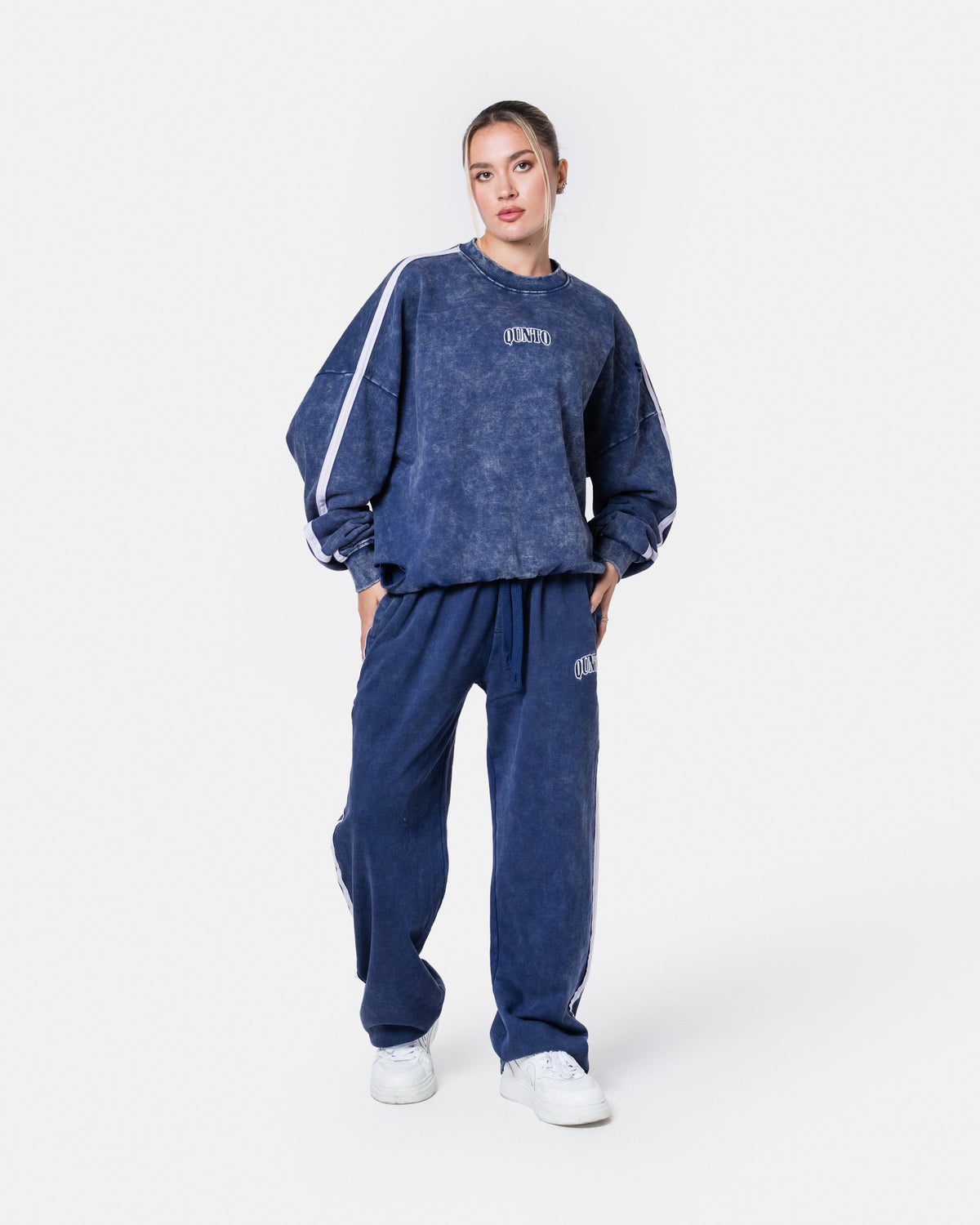 PIPES SWEATER BLUE