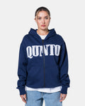 CLASSIC ZIPPER HOODIE BLUE