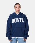 QUNTO C LOGO HOODIE BLUE