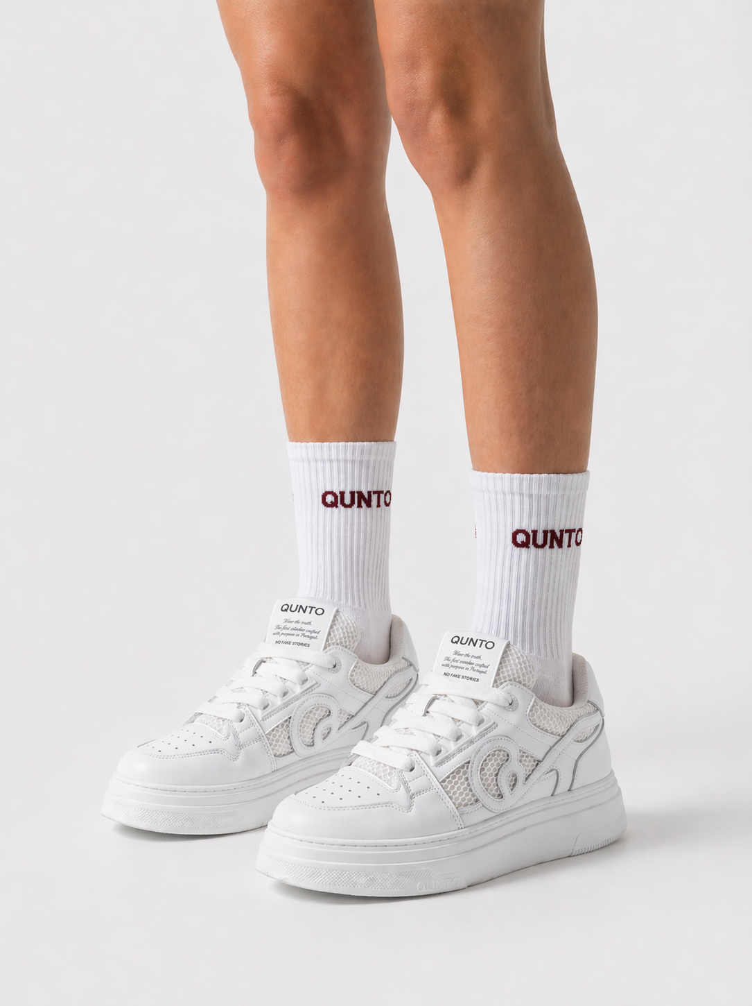 Red Logo Socks